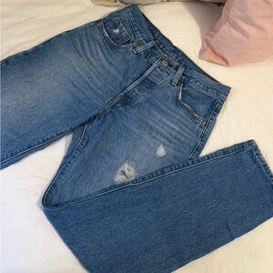 Levi's Blue Straight Leg Women's Jeans